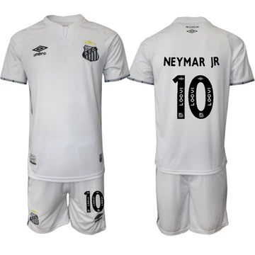Neymar Jr Santos FC white Home jersey