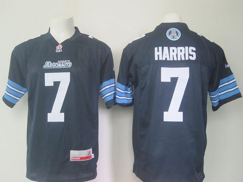 Trevor Harris Toronto Argonauts navy jersey
