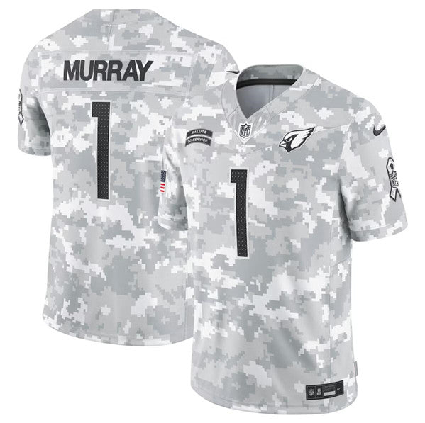 Kyler Murray Arctic Arizona Cardinals camo Salute To Service jersey