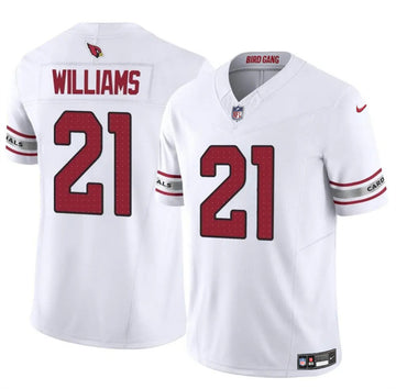 Garrett Williams Arizona Cardinals white jersey
