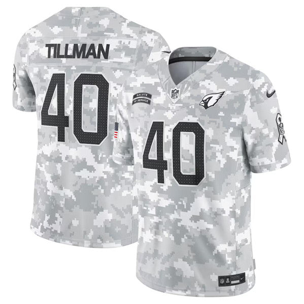 Pat Tillman Arctic Arizona Cardinals camo Salute To Service jersey