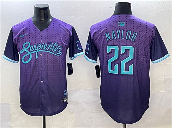 Josh Naylor Arizona Diamondbacks purple City Connect jersey