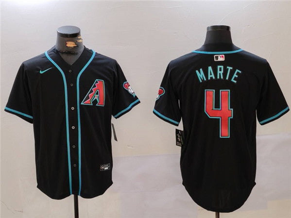 Ketel Marte Arizona Diamondbacks black jersey