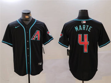 Ketel Marte Arizona Diamondbacks black jersey