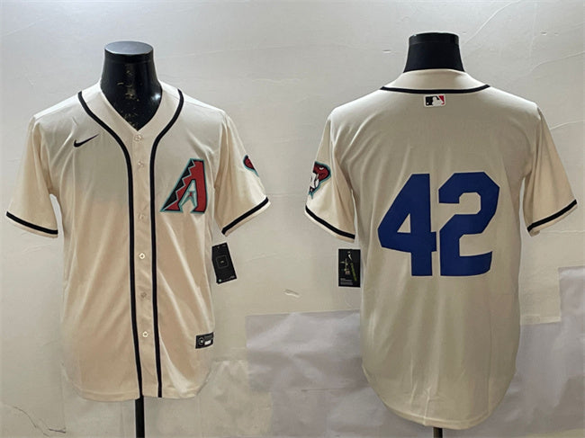 Jackie Robinson Arizona Diamondbacks cream jersey