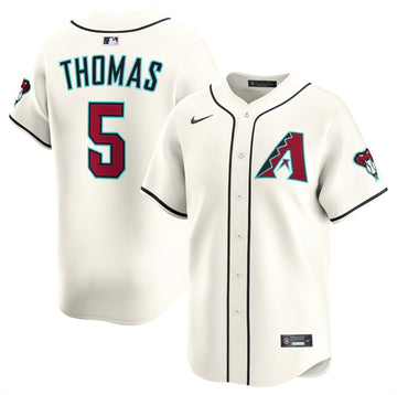 Alek Thomas Arizona Diamondbacks cream jersey