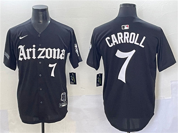 Corbin Carroll Arizona Diamondbacks black jersey