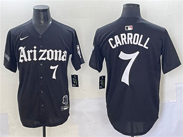 Corbin Carroll Arizona Diamondbacks black jersey