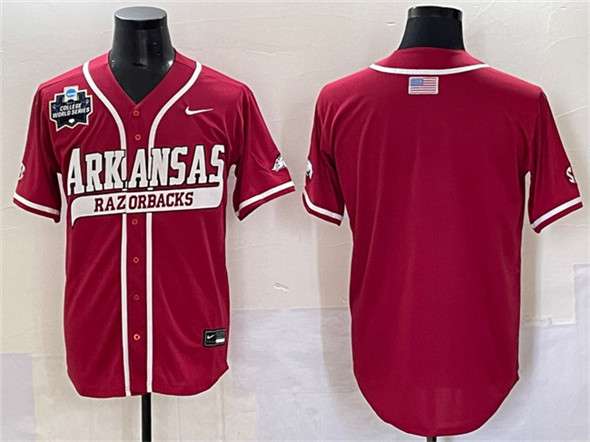 Blank Cardinal Arkansas Razorbacks jersey