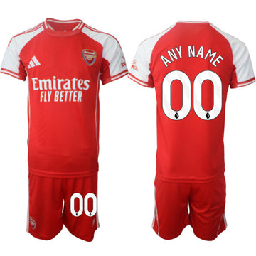 Custom Arsenal red Home jersey