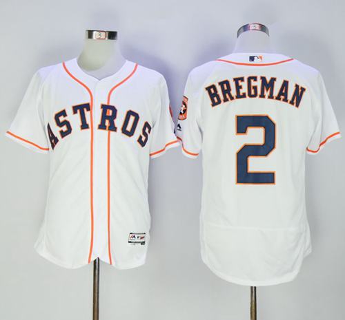 Alex Bregman Houston Astros white Authentic jersey