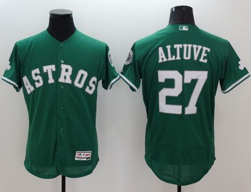 Jose Altuve Houston Astros green Authentic jersey