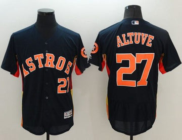 Jose Altuve Houston Astros navy Authentic jersey