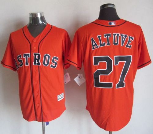 Jose Altuve Houston Astros orange jersey