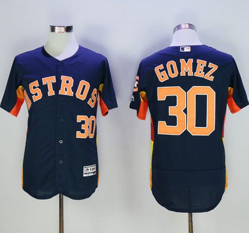 Carlos Gomez Houston Astros navy Authentic jersey