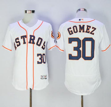 Carlos Gomez Houston Astros white Authentic jersey