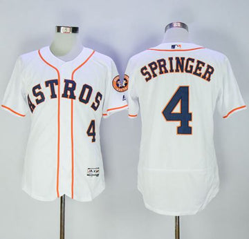 George Springer Houston Astros white Authentic jersey