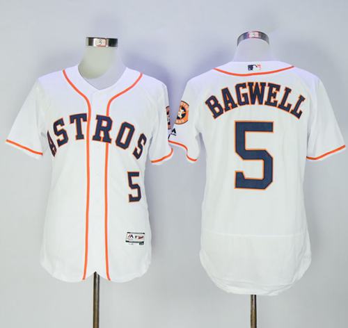 Jeff Bagwell Houston Astros white Authentic jersey