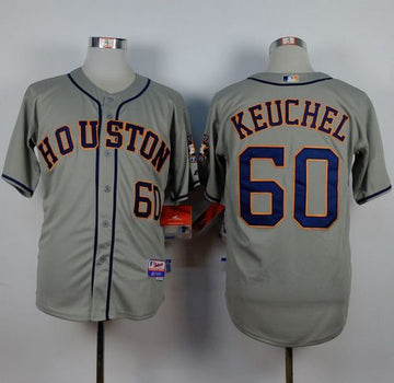 Dallas Keuchel Houston Astros grey jersey