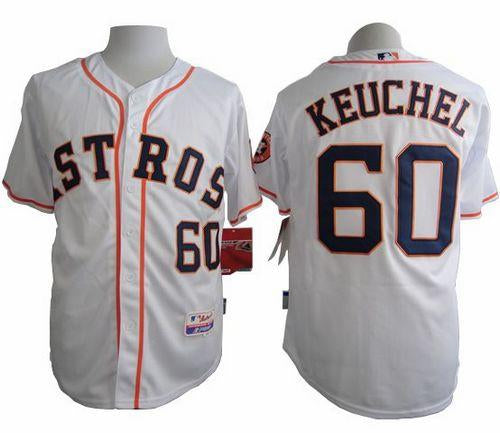 Dallas Keuchel Houston Astros white jersey