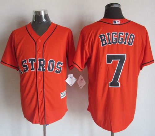 Craig Biggio Houston Astros orange jersey