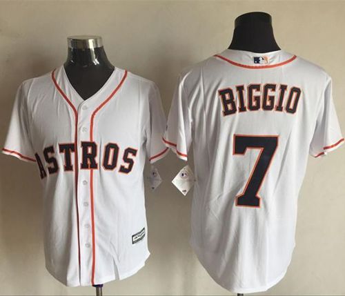 Craig Biggio Houston Astros white jersey