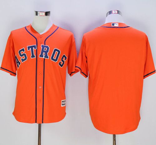 Custom Houston Astros orange jersey