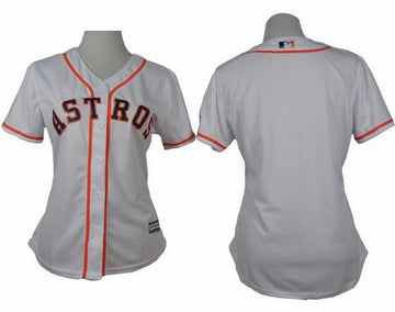 Custom Houston Astros white Home jersey