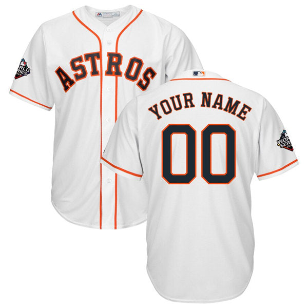 Custom Houston Astros white jersey