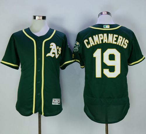 Bert Campaneris Oakland Athletics green Authentic jersey
