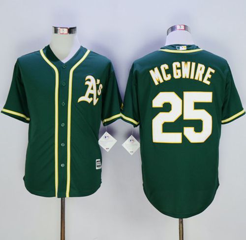 Mark McGwire Oakland Athletics green jersey