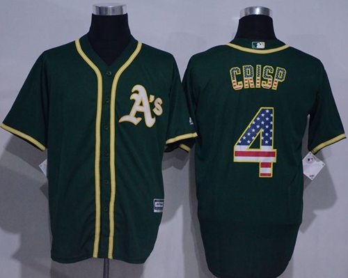 Coco Crisp Oakland Athletics green Fashion jersey
