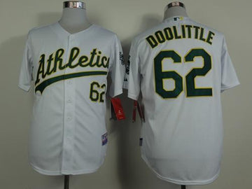 Sean Doolittle Oakland Athletics white jersey
