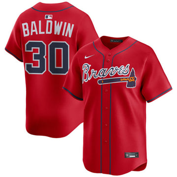 Drake Baldwin Atlanta Braves red Alternate jersey