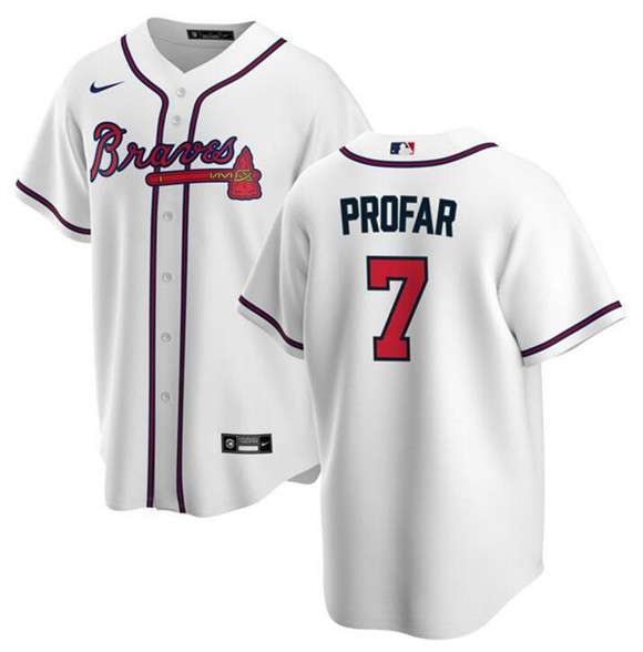 Jurickson Profar Atlanta Braves white jersey