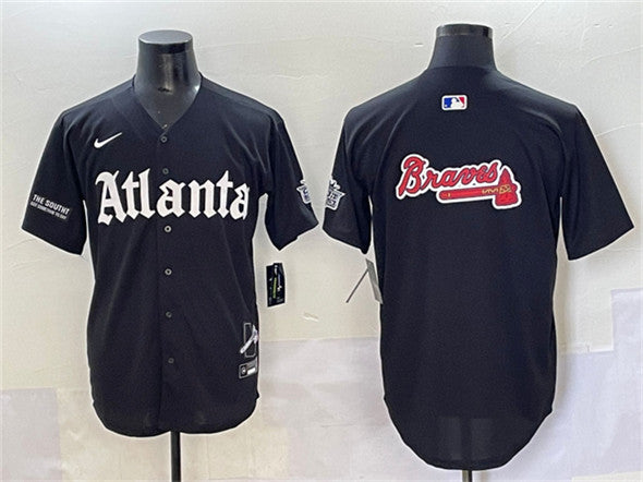 Atlanta Braves black jersey