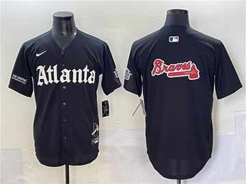 Atlanta Braves black jersey