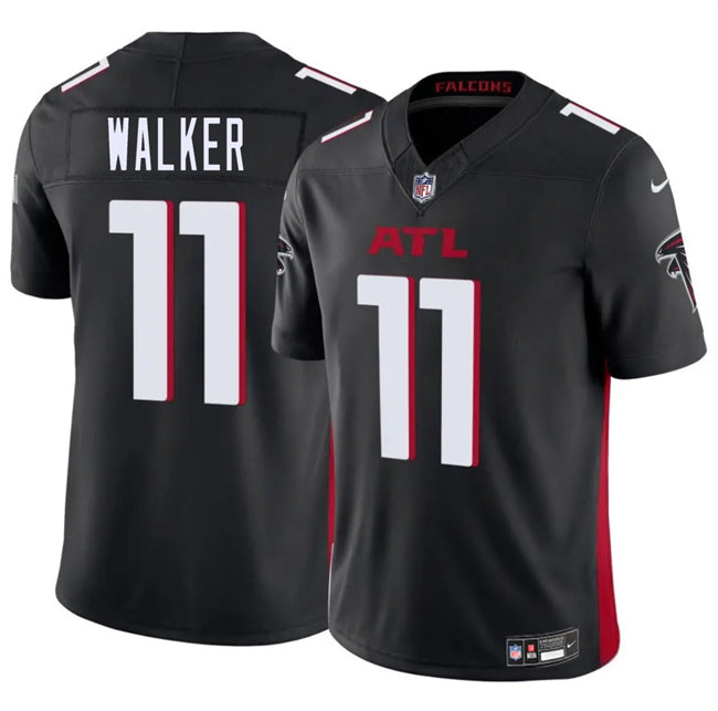 Jalon Walker Atlanta Falcons black jersey