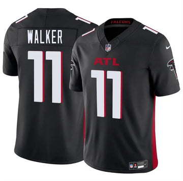 Jalon Walker Atlanta Falcons black jersey
