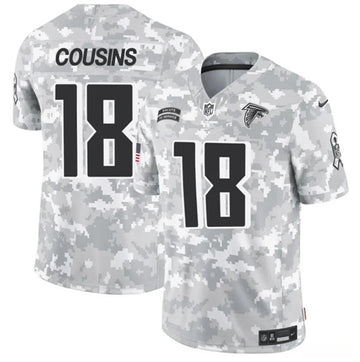 Kirk Cousins Atlanta Falcons camo Salute To Service jersey
