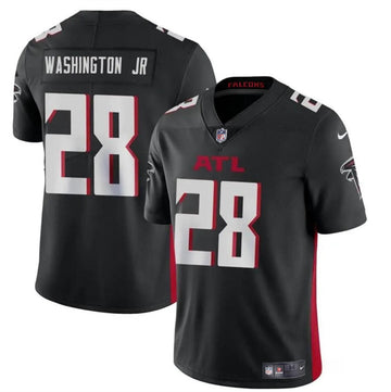 Carlos Washington Jr Atlanta Falcons black jersey