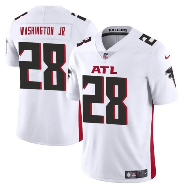 Carlos Washington Jr Atlanta Falcons white jersey