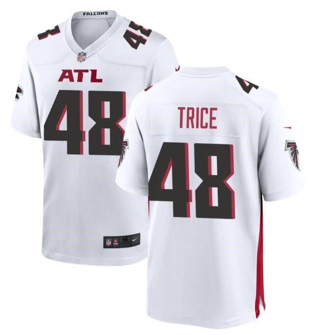 Bralen Trice Atlanta Falcons white Game jersey