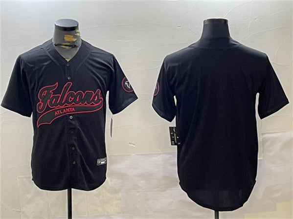 Custom Atlanta Falcons black jersey