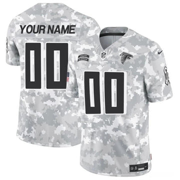 Custom Atlanta Falcons camo Salute To Service jersey