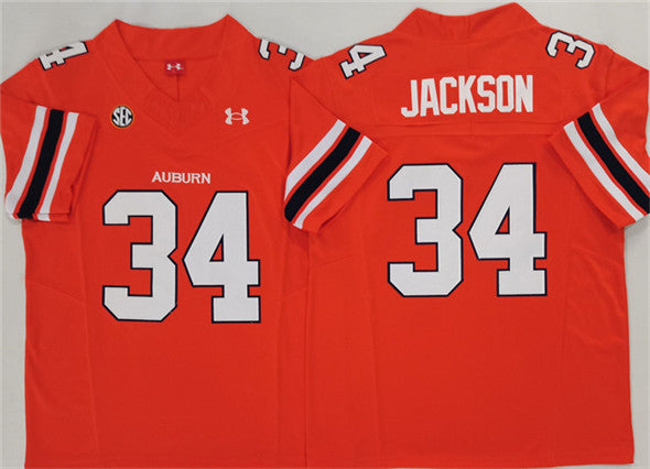 Bo Jackson Auburn Tigers orange FUSE jersey
