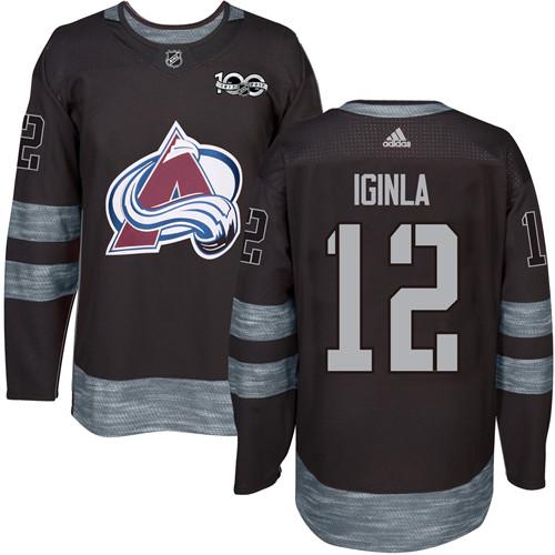 Jarome Iginla Colorado Avalanche black jersey