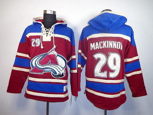 Nathan MacKinnon Colorado Avalanche red jersey
