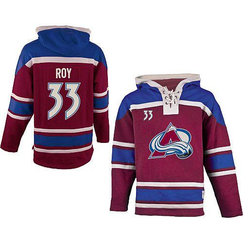 Patrick Roy Colorado Avalanche red jersey
