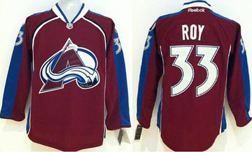 Patrick Roy Colorado Avalanche red jersey